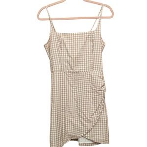 Abercrombie & Fitch Smocked back sleeveless dress
